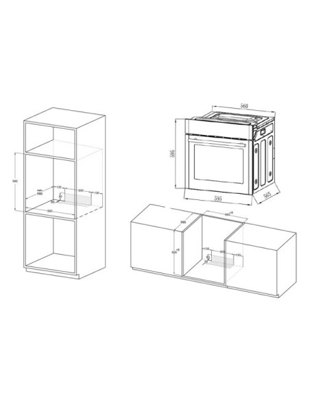 Piekarnik Do Zabudowy Mpm Mpm-63-Bo-30 Czarny
