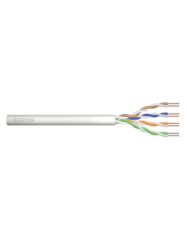 Kabel Instalacyjny Digitus Kat.5E, U/Utp, Dca, Awg24/1, Lsoh, 500M, Szary, Szpula