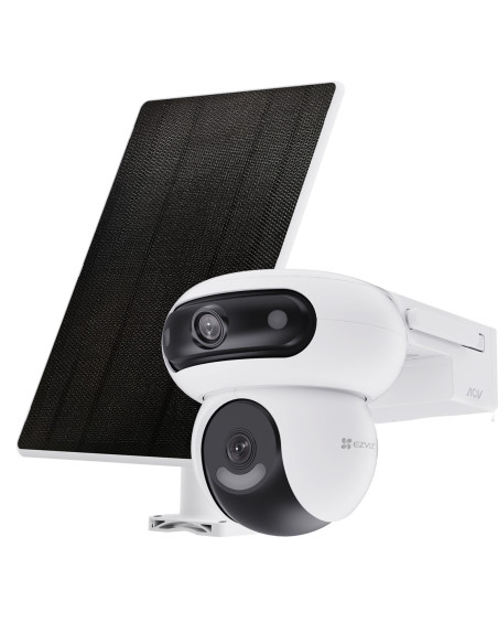 Kamera Ip Ezviz Hb90X Dual 4G Wi-Fi Kit 4Mp+4Mp Z Panelem Solarnym 8W