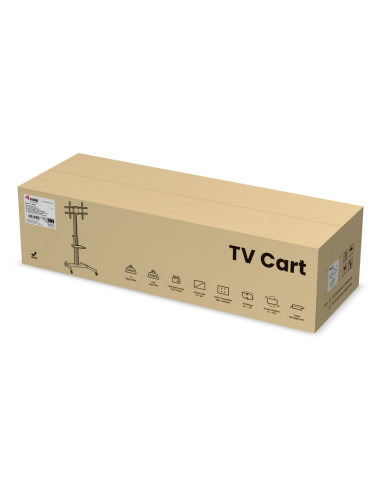 Equip 650630 Uchwyt Do Telewizorów 2,18 M (86") Srebrny