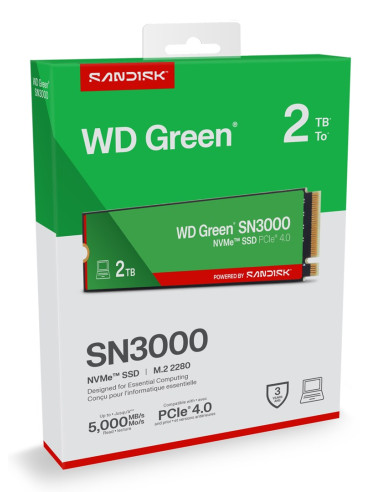 Sandisk Sn3000 2,05 Tb M.2 Pci Express 4.0 Nvme Qlc 3D Nand