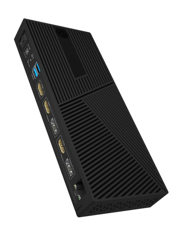 Icy Box Ib-Dk2246Ac Przewodowa Usb 3.2 Gen 2 (3.1 Gen 2) Type-A Czarny