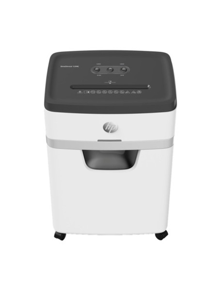 Niszczarka Hp Oneshred 12Mc, Mikrościnki, P-5, 12 Kart., 25L, Jasnoszara