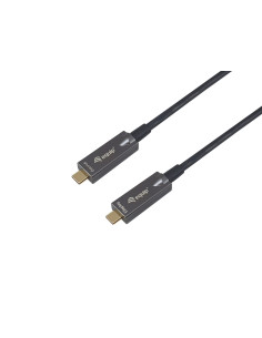Wyposaż Aktywny Kabel Optyczny Usb-C - M/M - 5.0M - Pd 60W - 4K/60Hz - 10Gbps - Wideo+Dane+Pd