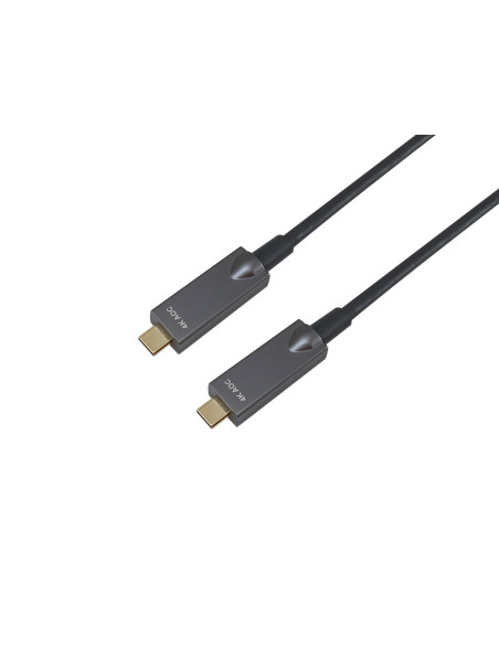Wyposaż Aktywny Kabel Optyczny Usb-C - M/M - 5.0M - Pd 60W - 4K/60Hz - 10Gbps - Wideo+Dane+Pd