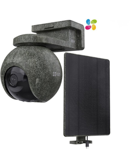 Kamera Ip Ezviz Eb8 Pro 4G 4K Kit 8Mp Z Panelem Słonecznym 8W 4G Wi-Fi