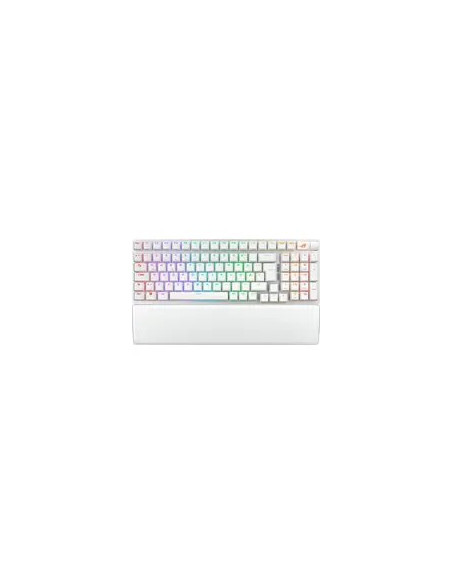 Asus Rog Strix Scope Ii 96 Wireless Klawiatura Gaming Usb + Rf Wireless + Bluetooth Qwertz Niemiecki Biały