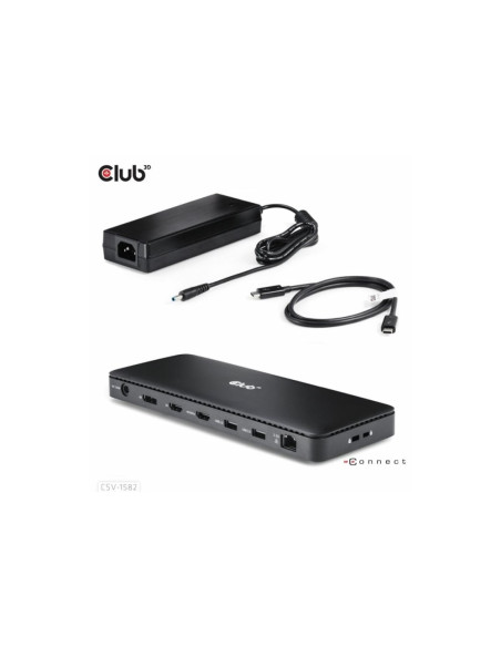 Club3D Club 3D, Dockingstation Tb4 12 In 1