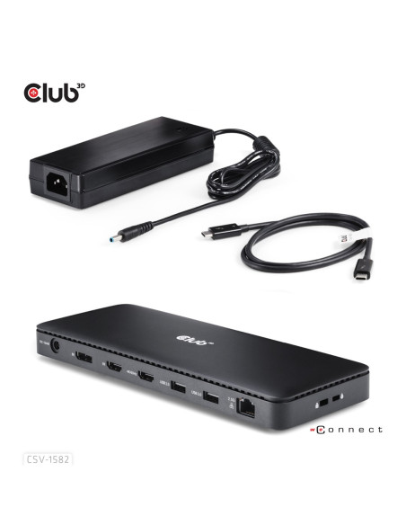 Club3D Club 3D, Dockingstation Tb4 12 In 1