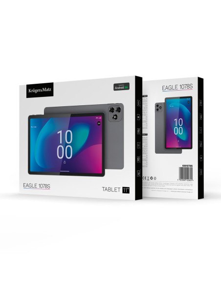 Krüger&Matz Km1078S Tablet 8 Gb Ram 256 Gb Octa-Core (10,95") Wi-Fi 5 (802.11Ac) Android 15
