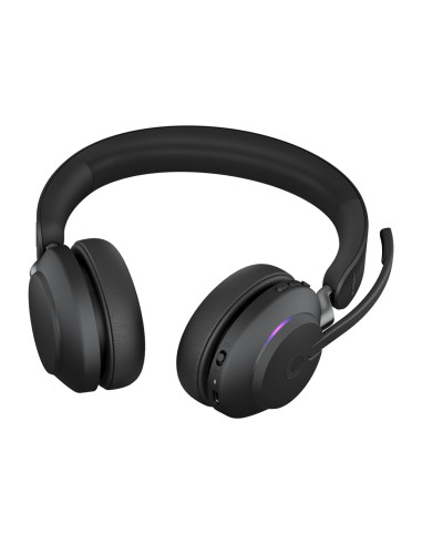 Jabra Evolve2 65 Zestaw Słuchawkowy Bezprzewodowy Opaska Na Głowę Biuro/Centrum Telefoniczne Usb Type-C Bluetooth Podstawka Do Ł