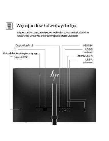 Monitor Hp Series 5 24-Calowy Monitor Seria 5 Pro Wuxga – 524Pn