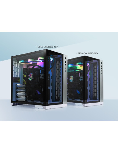 Bitspower Bpta-Cyaio360-Ntx System Chłodzenia Komputerów Procesor Zestaw Do Chłodzenia Płynami Czarny 1 Szt.