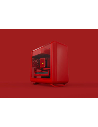 Hyte X50 Mid Tower Case Cherry