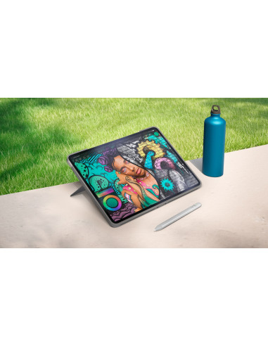 Logitech Combo Touch Do Ipada Air 13" M2 - Klawiatura - Qwertz