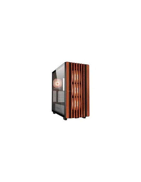 Sharkoon Rebel C70G Rgb Full Tower Czarny, Drewno