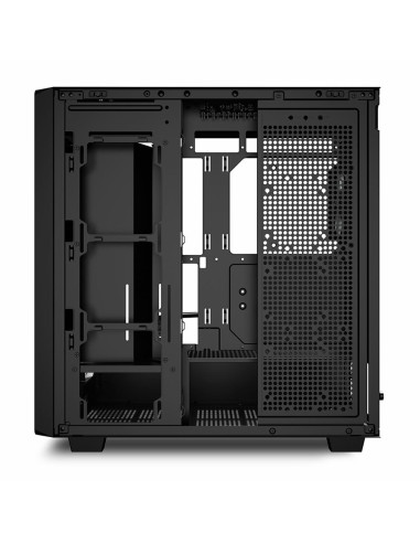 Sharkoon Rebel C70G Rgb Full Tower Czarny, Drewno