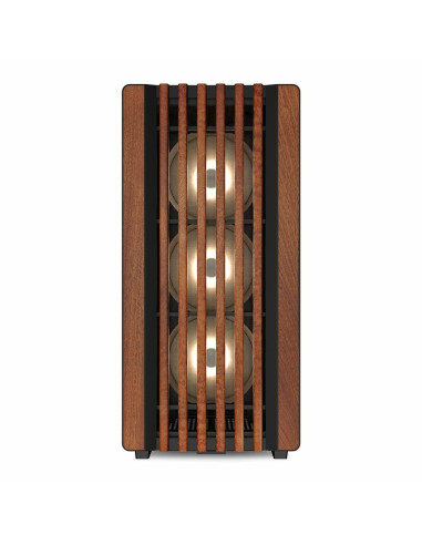 Sharkoon Rebel C70G Rgb Full Tower Czarny, Drewno