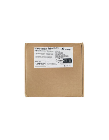 Equip 119433 Kabel Hdmi 100 M Hdmi Typu A (Standard) Czarny