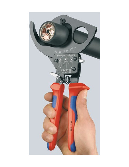 Knipex 95 31 250 Obcinacz Do Kabli Ręczny Obcinacz Do Kabli