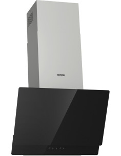 Okap Przyścienny Gorenje Whi649Exbg Czarny Komin Stal Nierdzewna