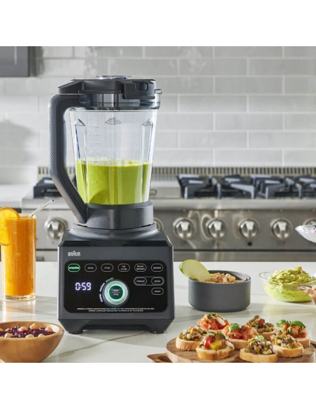 Braun Jb 9040, Blender Stołowy, Funkcja Pulsacyjna, Kruszenie Lodu, 1 M, 1600 W