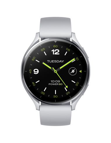 Xiaomi Watch 2 3,63 Cm (1.43") Amoled 46 Mm Cyfrowy 466 X 466 Px Ekran Dotykowy Srebrny Wi-Fi Gps