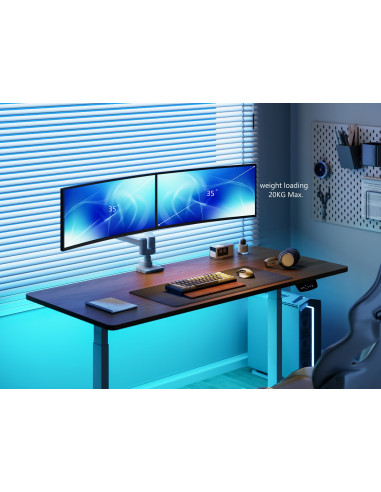 Equip 650183 Uchwyt / Stojak Do Monitorów 88,9 Cm (35") Biurko Biały