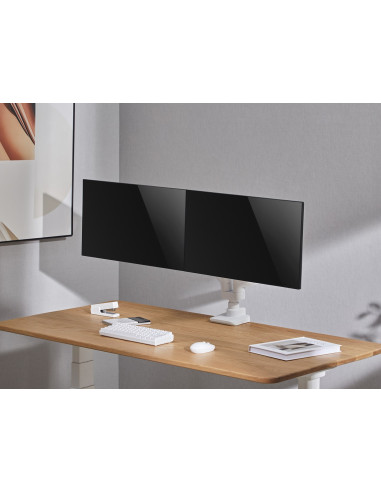 Equip 650183 Uchwyt / Stojak Do Monitorów 88,9 Cm (35") Biurko Biały
