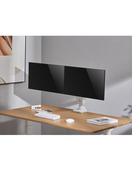 Equip 650183 Uchwyt / Stojak Do Monitorów 88,9 Cm (35") Biurko Biały