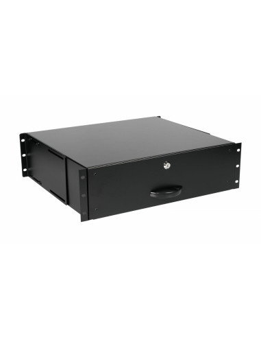 Wyposażenie Szuflady 19" Do Szaf Serwerowych 3U Zamykane Bk (Ezd-3-B)