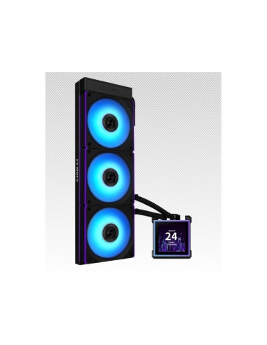 Lian Li Hydroshift Ii Lcd-S 360 Cl Procesor Zestaw Do Chłodzenia Płynami 12 Cm Czarny 1 Szt.