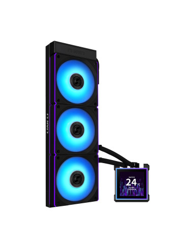 Lian Li Hydroshift Ii Lcd-S 360 Cl Procesor Zestaw Do Chłodzenia Płynami 12 Cm Czarny 1 Szt.