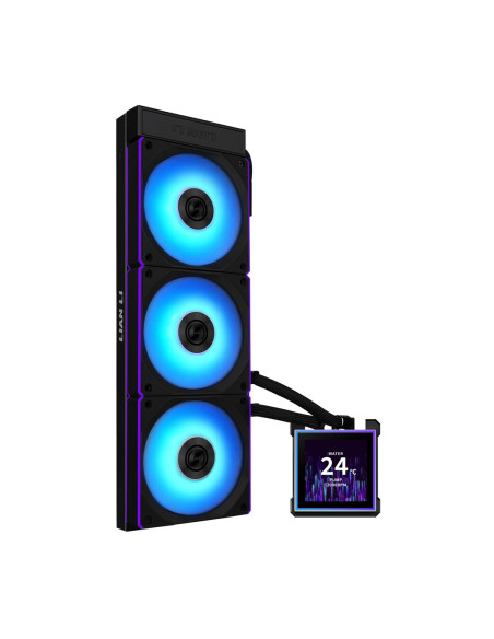 Lian Li Hydroshift Ii Lcd-S 360 Cl Procesor Zestaw Do Chłodzenia Płynami 12 Cm Czarny 1 Szt.