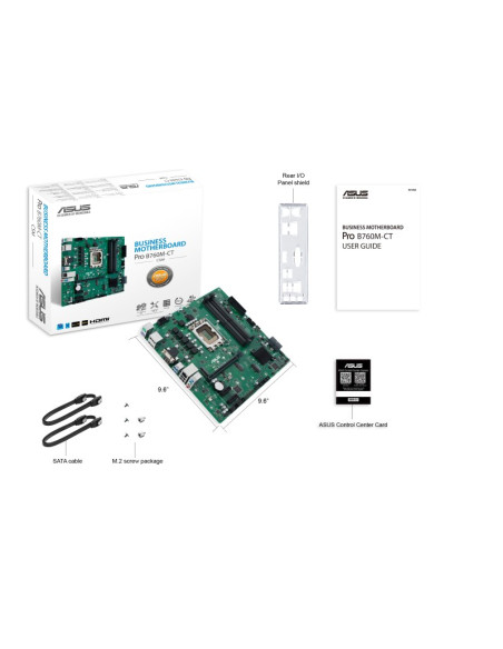 Asus Pro B760M-Ct-Csm Intel B760 Lga 1700 Micro Atx