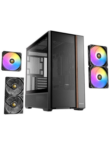 Antec Flux Rear Midi Tower Czarny