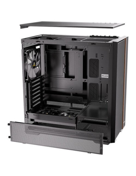Antec Flux Rear Midi Tower Czarny
