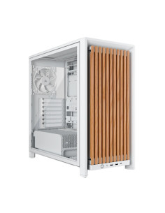 Corsair Frame 4000D Rs Wood Pc-Gehäuse, Midi-Tower, E-Atx – Holz, Weiß