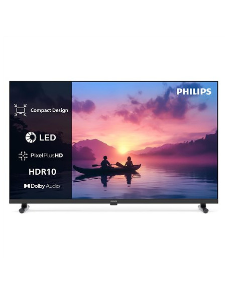 Philips 32Phs6050/12 Telewizor 81,3 Cm (32") Hd+ Smart Tv Wi-Fi Czarny