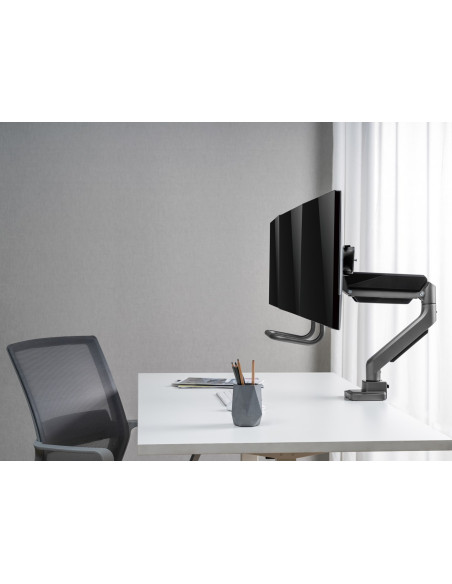 Wyposażenie: Uchwyt Biurkowy 17"-27"/3Tft 360 Sprężyna Gazowa 6 Kg Srebrny Lite Sprzedaż Detaliczna