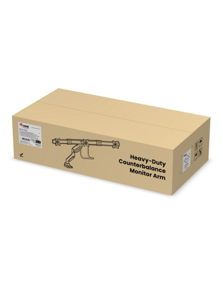 Wyposażenie: Uchwyt Biurkowy 17"-27"/3Tft 360 Sprężyna Gazowa 6 Kg Srebrny Lite Sprzedaż Detaliczna