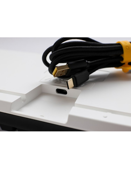 Ducky One 3 Classic Tkl Klawiatura Gaming Usb Niemiecki Czarny, Biały