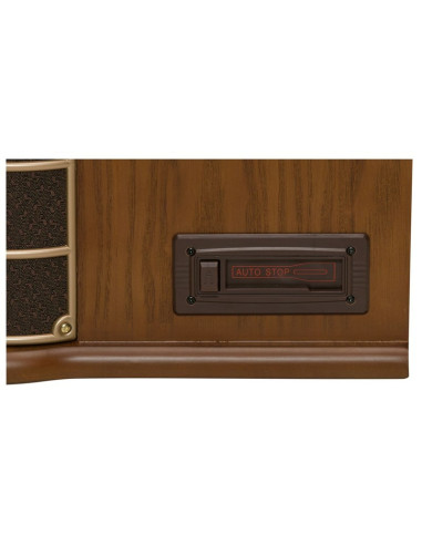 Gramofon Denver Mcr-50Mk3 Retro - Drewno Wood Dark (Fm, Cd, Usb)