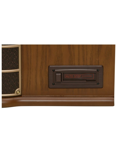 Gramofon Denver Mcr-50Mk3 Retro - Drewno Wood Dark (Fm, Cd, Usb)