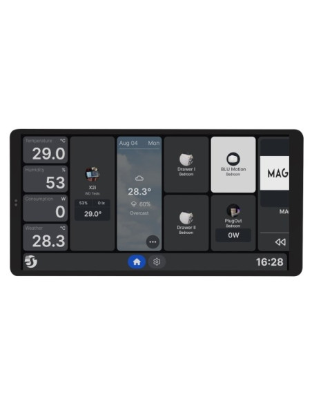Shelly Wall Display X2I Black