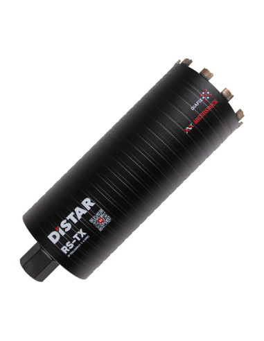 Korona Diamentowa Distar Korona Diamentowa Rs-Tx 1 1/4" 132Mm X 300Mm Na Sucho