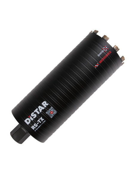 Korona Diamentowa Distar Korona Diamentowa Rs-Tx 1 1/4" 132Mm X 300Mm Na Sucho