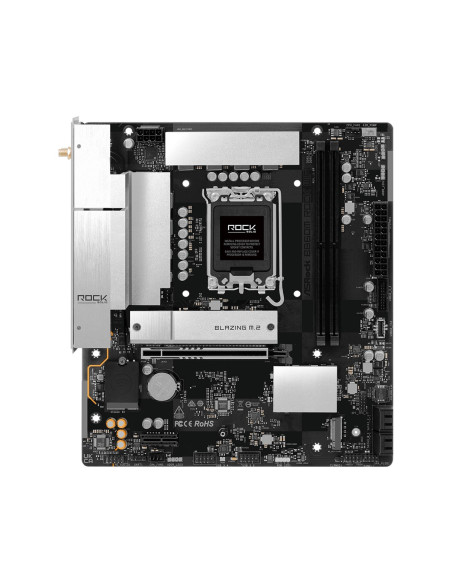 Asrock B860M Rock Wifi Intel B860 Lga 1851 (Socket V1) Micro Atx