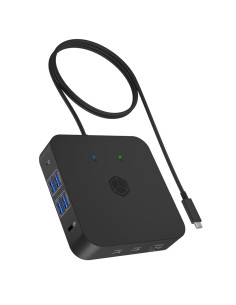 Stacja Dokująca Icybox Usb-C -  Usb3.2/Hdmi/3.5/Lan
