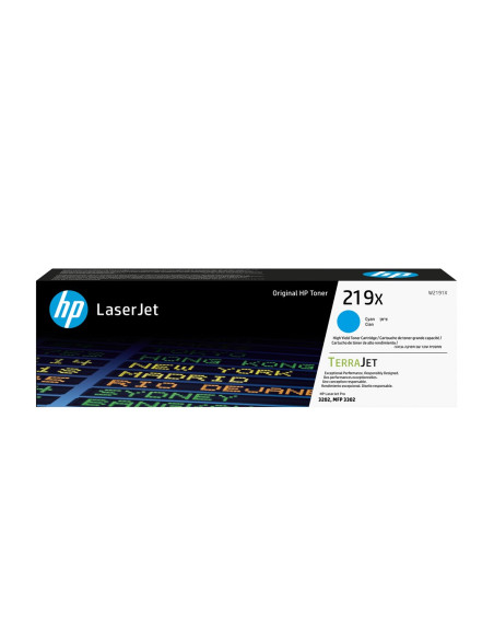 Hp 219X High Yield Cyan Toner Cartridge